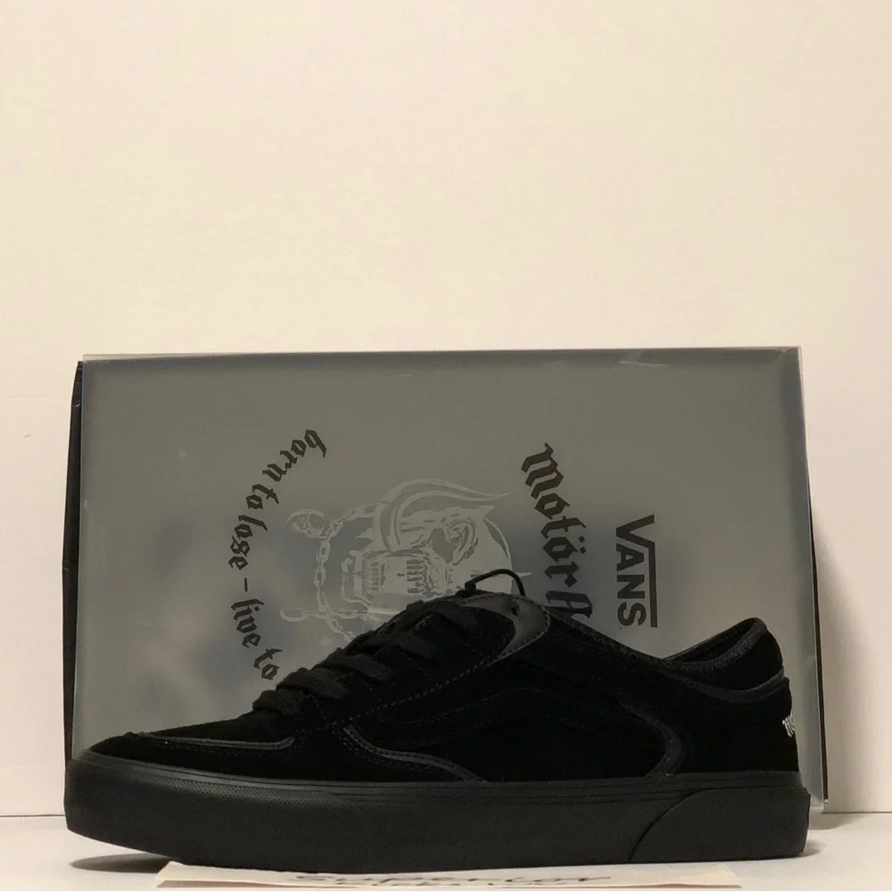 Vans Rowley (Motorhead) “Black/Black” - Picture 2 of 7
